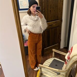 Levi's Orange Corduroy Pants